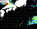 NOAA人工衛星画像:黒潮域, パス=20260616 12:32 UTC