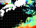 NOAA人工衛星画像:黒潮域, 1日合成画像(2026/06/16UTC)
