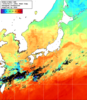 NOAA人工衛星画像:日本全域, 1週間合成画像(2026/06/11～2026/06/17UTC)
