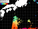 NOAA人工衛星画像:黒潮域, パス=20260620 01:09 UTC