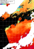 NOAA人工衛星画像:日本海, 1日合成画像(2026/07/20UTC)