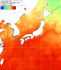 NOAA人工衛星画像:日本全域, 1週間合成画像(2026/07/15～2026/07/21UTC)