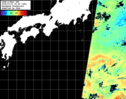 NOAA人工衛星画像:黒潮域, パス=20260721 00:45 UTC