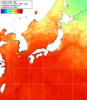 NOAA人工衛星画像:日本全域, 1週間合成画像(2026/07/19～2026/07/25UTC)