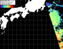 NOAA人工衛星画像:黒潮域, パス=20260725 11:56 UTC