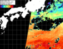 NOAA人工衛星画像:黒潮域, パス=20260728 00:55 UTC