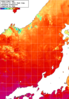 NOAA人工衛星画像:日本海, 1週間合成画像(2026/07/25～2026/07/31UTC)