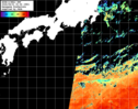 NOAA人工衛星画像:黒潮域, パス=20260801 00:54 UTC