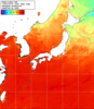NOAA人工衛星画像:日本全域, 1週間合成画像(2026/07/28～2026/08/03UTC)