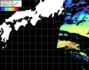 NOAA人工衛星画像:黒潮域, パス=20260805 00:43 UTC