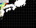 NOAA人工衛星画像:黒潮域, パス=20260805 02:24 UTC