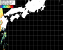 NOAA人工衛星画像:黒潮域, パス=20260805 13:45 UTC
