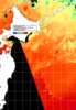 NOAA人工衛星画像:親潮域, 1日合成画像(2026/08/06UTC)