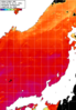 NOAA人工衛星画像:日本海, パス=20260806 02:01 UTC