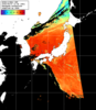 NOAA人工衛星画像:日本全域, パス=20260807 12:48 UTC