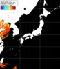 NOAA人工衛星画像:日本全域, パス=20260808 14:02 UTC