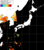 NOAA人工衛星画像:日本全域, パス=20260809 13:36 UTC