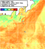 NOAA人工衛星画像:神奈川県近海, 1週間合成画像(2026/08/05～2026/08/11UTC)