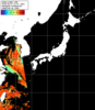 NOAA人工衛星画像:日本全域, パス=20260812 14:00 UTC