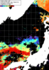 NOAA人工衛星画像:日本海, 1日合成画像(2026/08/29UTC)