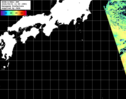 NOAA人工衛星画像:黒潮域, パス=20260901 11:50 UTC