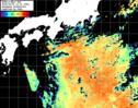 NOAA人工衛星画像:黒潮域, パス=20260903 12:33 UTC