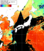 NOAA人工衛星画像:日本全域, 1日合成画像(2026/09/04UTC)