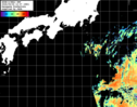 NOAA人工衛星画像:黒潮域, パス=20260904 12:07 UTC