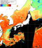 NOAA人工衛星画像:日本全域, 1日合成画像(2026/09/05UTC)