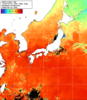 NOAA人工衛星画像:日本全域, 1週間合成画像(2026/08/30～2026/09/05UTC)