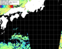 NOAA人工衛星画像:黒潮域, 1日合成画像(2026/09/05UTC)