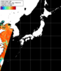 NOAA人工衛星画像:日本全域, 1日合成画像(2026/09/07UTC)