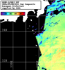 NOAA人工衛星画像:神奈川県近海, 1日合成画像(2026/09/08UTC)