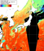 NOAA人工衛星画像:日本全域, 1日合成画像(2026/09/09UTC)