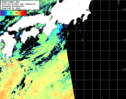 NOAA人工衛星画像:黒潮域, 1日合成画像(2026/09/09UTC)
