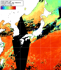 NOAA人工衛星画像:日本全域, 1日合成画像(2026/09/11UTC)