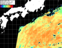 NOAA人工衛星画像:黒潮域, パス=20260911 01:08 UTC