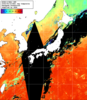 NOAA人工衛星画像:日本全域, 1日合成画像(2026/09/15UTC)
