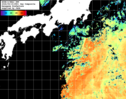 NOAA人工衛星画像:黒潮域, 1日合成画像(2026/09/15UTC)