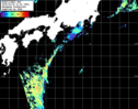 NOAA人工衛星画像:黒潮域, パス=20260918 12:36 UTC