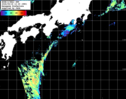 NOAA人工衛星画像:黒潮域, パス=20260918 12:39 UTC