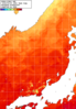 NOAA人工衛星画像:日本海, 1週間合成画像(2026/09/12～2026/09/18UTC)