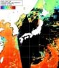 NOAA人工衛星画像:日本全域, 1日合成画像(2026/09/19UTC)