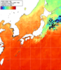 NOAA人工衛星画像:日本全域, 1週間合成画像(2026/09/15～2026/09/21UTC)