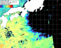 NOAA人工衛星画像:黒潮域, 1日合成画像(2026/09/21UTC)