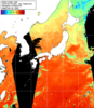 NOAA人工衛星画像:日本全域, 1日合成画像(2026/09/22UTC)