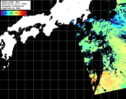 NOAA人工衛星画像:黒潮域, パス=20260923 12:07 UTC