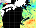 NOAA人工衛星画像:黒潮域, 1日合成画像(2026/09/23UTC)