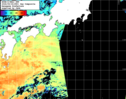NOAA人工衛星画像:黒潮域, 1日合成画像(2026/09/24UTC)