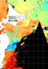 NOAA人工衛星画像:親潮域, 1日合成画像(2026/09/25UTC)